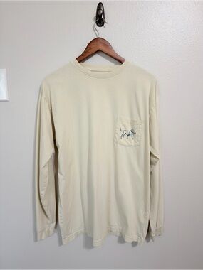 Scout Southern Outfitters Long Sleeve Pocket Tee Hound Dog Logo Shirt